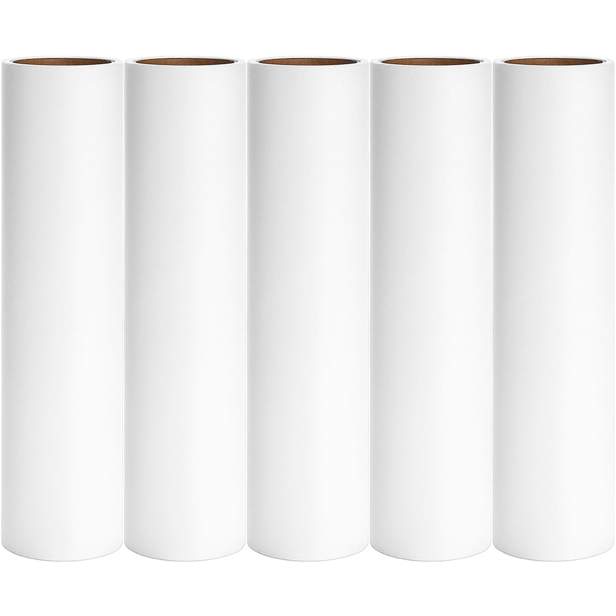 9.45 inch Large Lint Roller Refills Compatible with Delomo PetLovers and Other 9.4'' - 9.5'' Large Lint Rollers for Carpet Floor Pet Hair Remover Refill 60 Sheets per Roll 5 Pack Total 300 Sheets