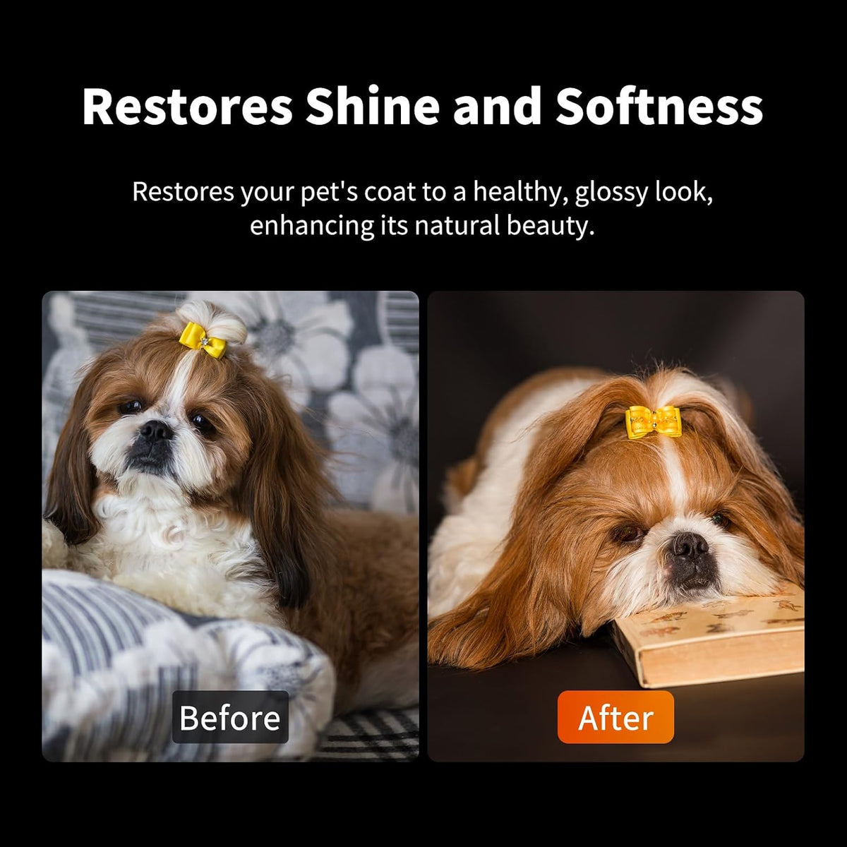 Nidawi Pet Dog Grooming Brush - Double Sided