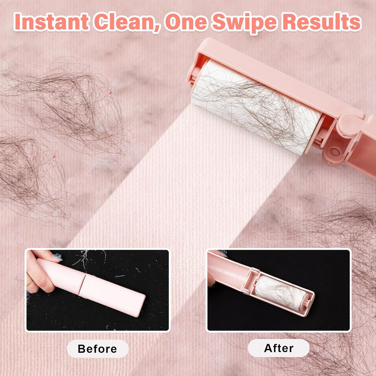 16 Pack Travel Lint Roller with 360 Sheets, Mini Portable Lint Remover