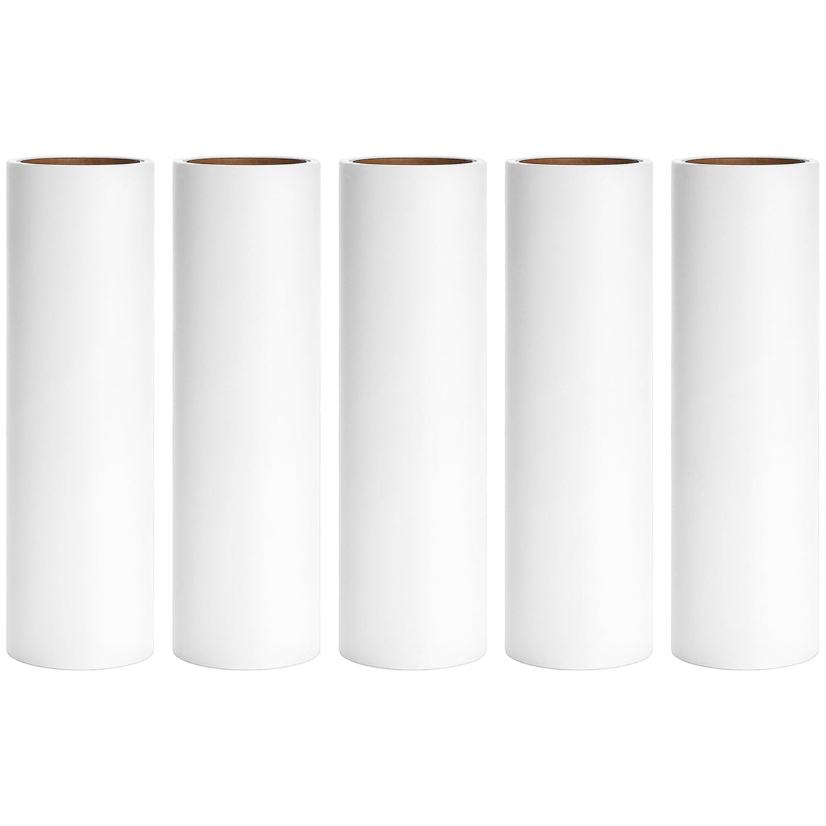 9.45 inch Large Lint Roller Refills Compatible with Delomo PetLovers and Other 9.4'' - 9.5'' Large Lint Rollers for Carpet Floor Pet Hair Remover Refill 60 Sheets per Roll 5 Pack Total 300 Sheets