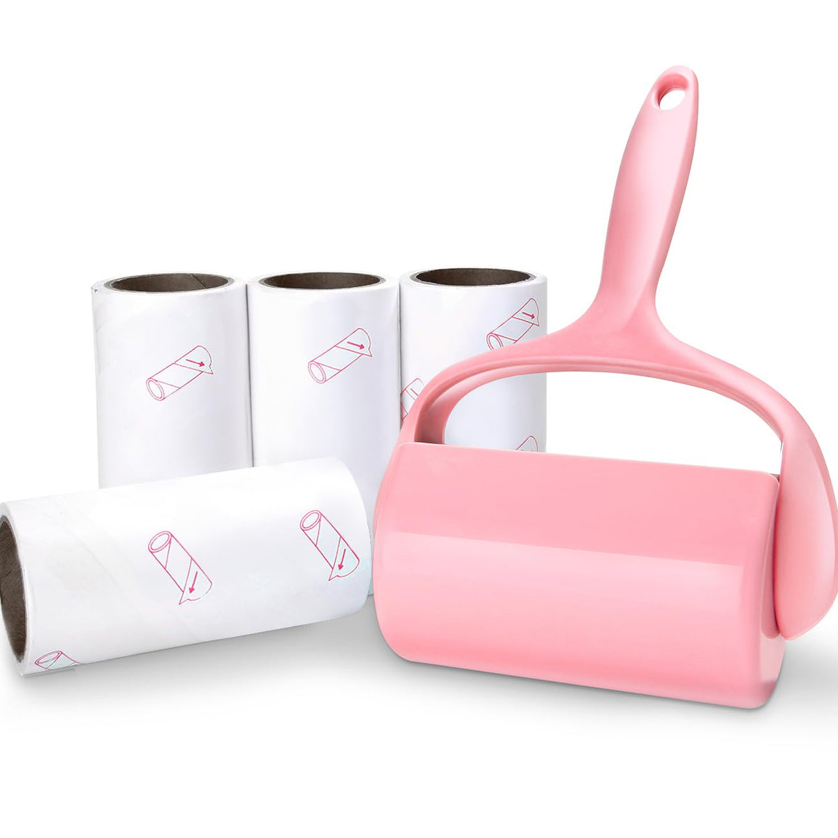 Lint Roller, 9 Refills 540 Sheets, Pet Hair Remover Kit for Clothes Carpet