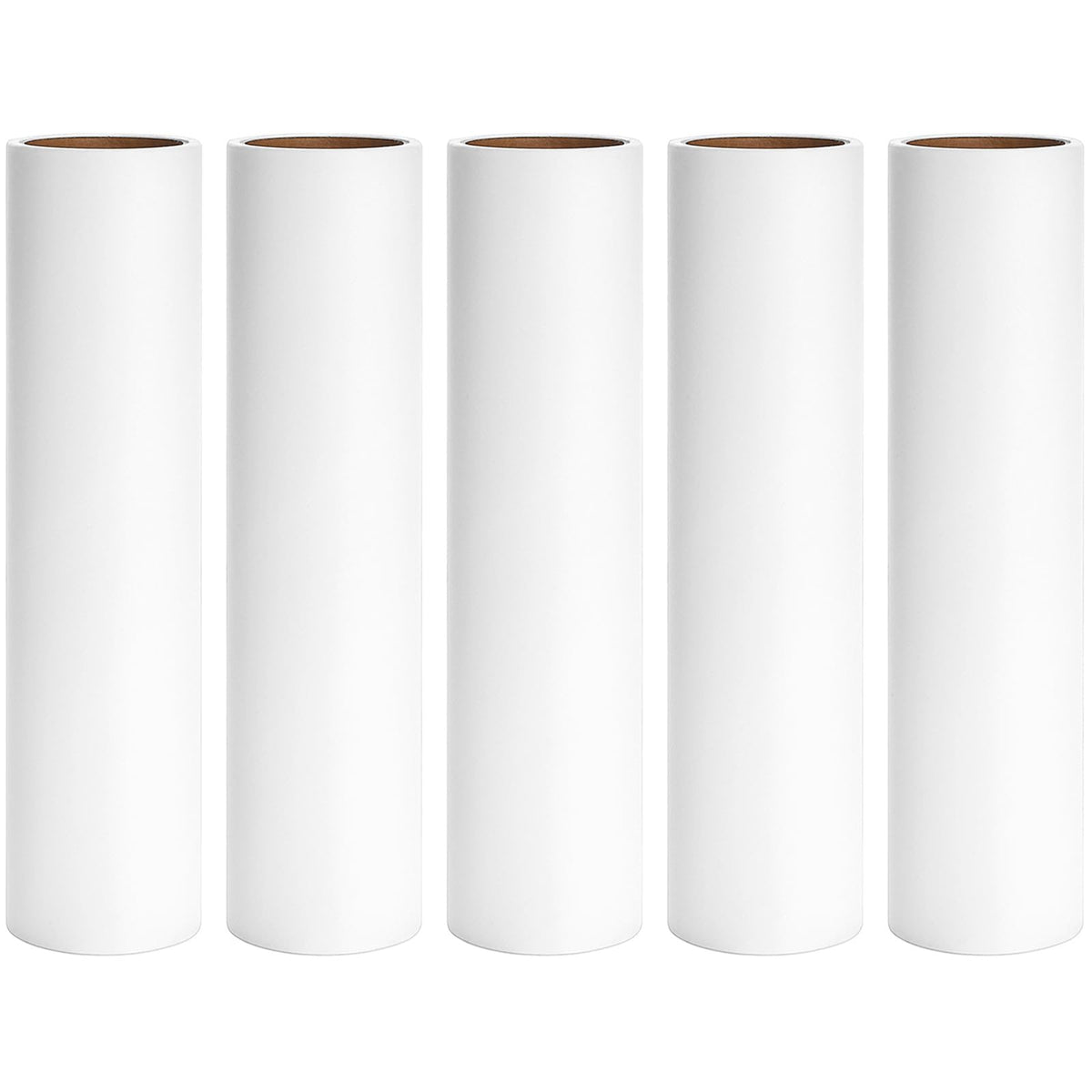 9.45 inch Large Lint Roller Refills Compatible with Delomo PetLovers and Other 9.4'' - 9.5'' Large Lint Rollers for Carpet Floor Pet Hair Remover Refill 60 Sheets per Roll 5 Pack Total 300 Sheets