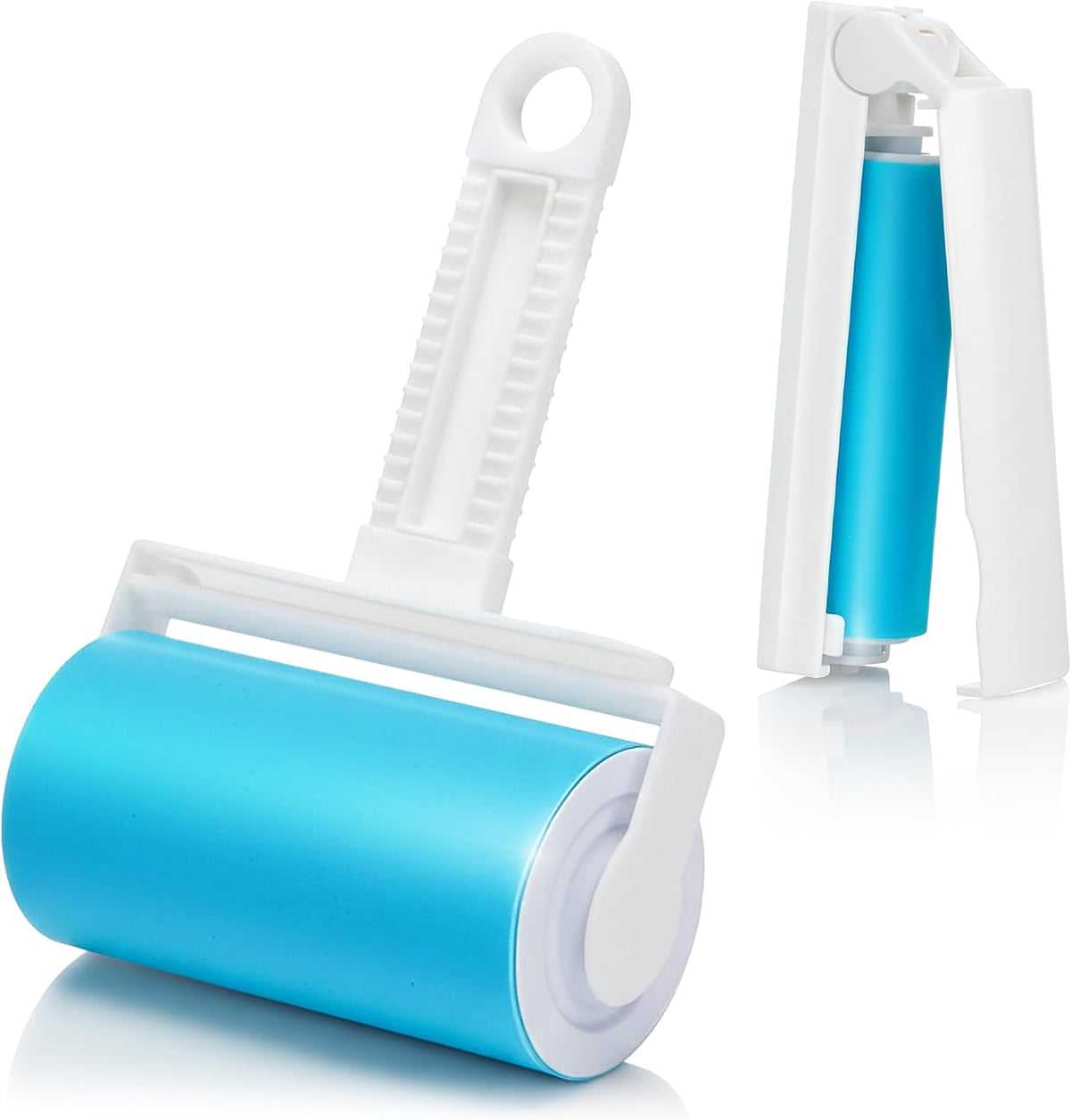 Schticky 2-Piece Lint Roller Set, Reusable & Washable, Pet Hair Remover
