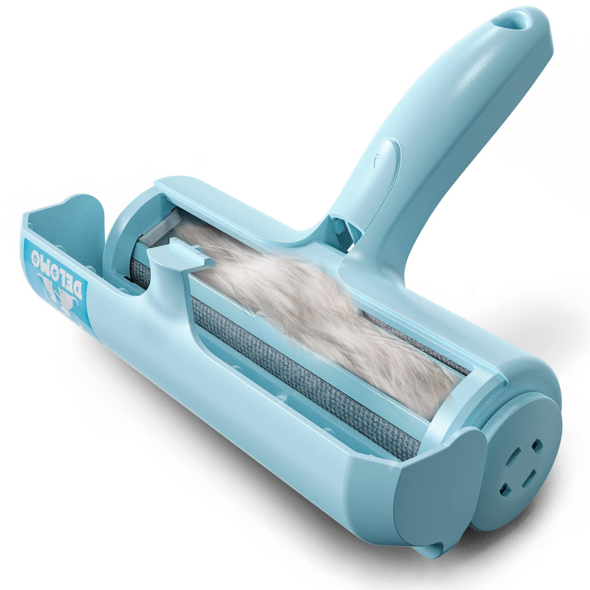 DELOMO Pet Hair Remover Roller, Reusable Lint Roller for Dog and Cat Hair