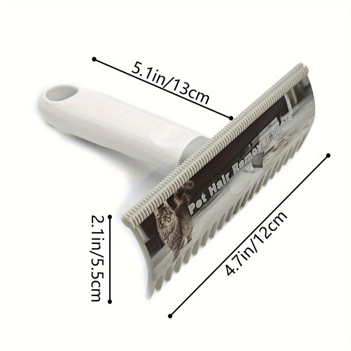 1Pc Double-sided Dog Hair Brush, Carpet Scraper and Dog Hair Brush, Deshedding Tool for Dogs and Cats Hair Remover, Combs, and Brushes for Pet Grooming, Long Hair Cat and Dog Dematting Comb