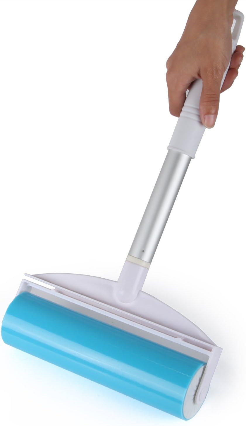 Large Reusable Lint Roller Dog Cat Hair Remover 8 Inches