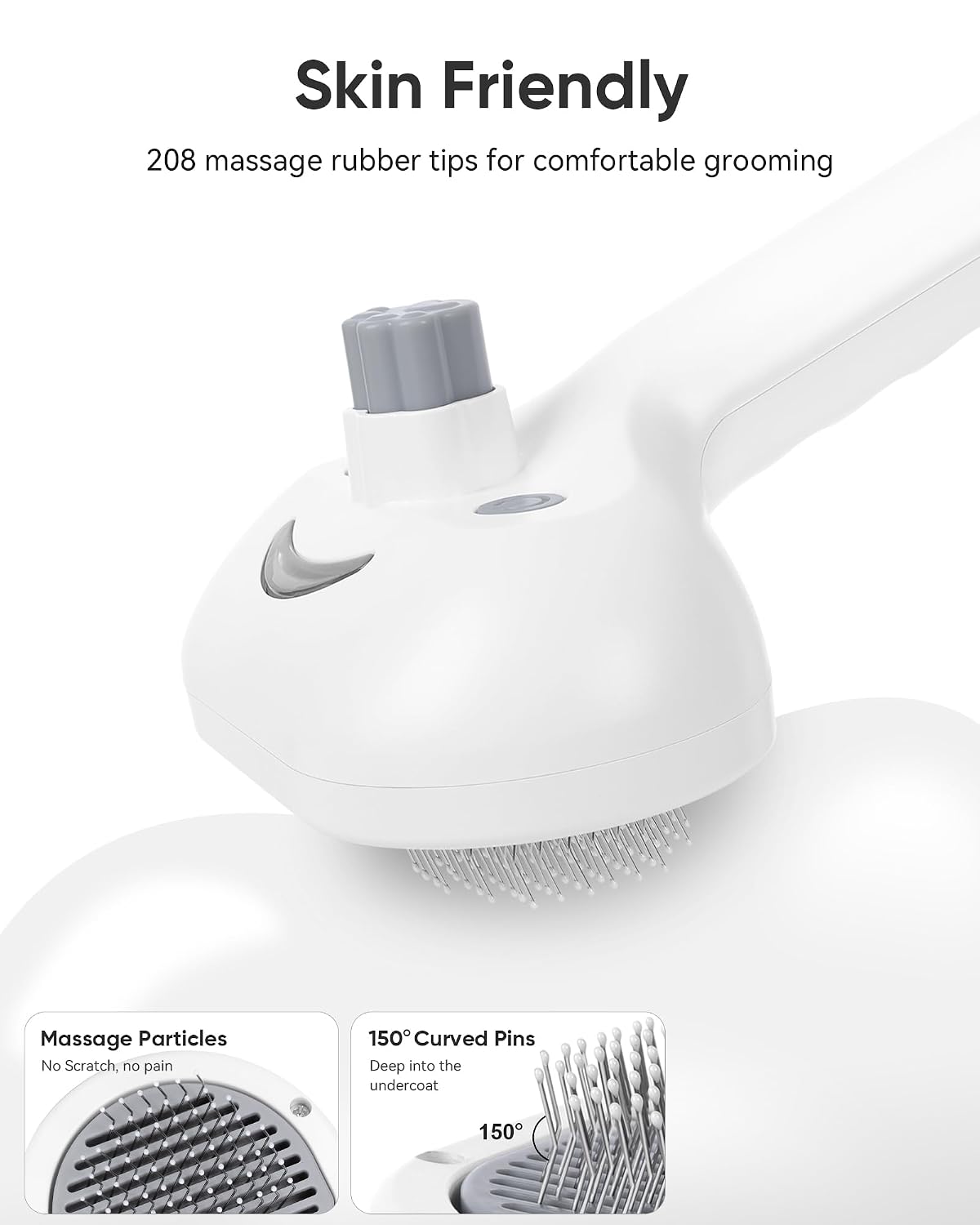Pet Steam Brush Dog Cat 2026 New Grooming Comb for Shedding Floating Hair