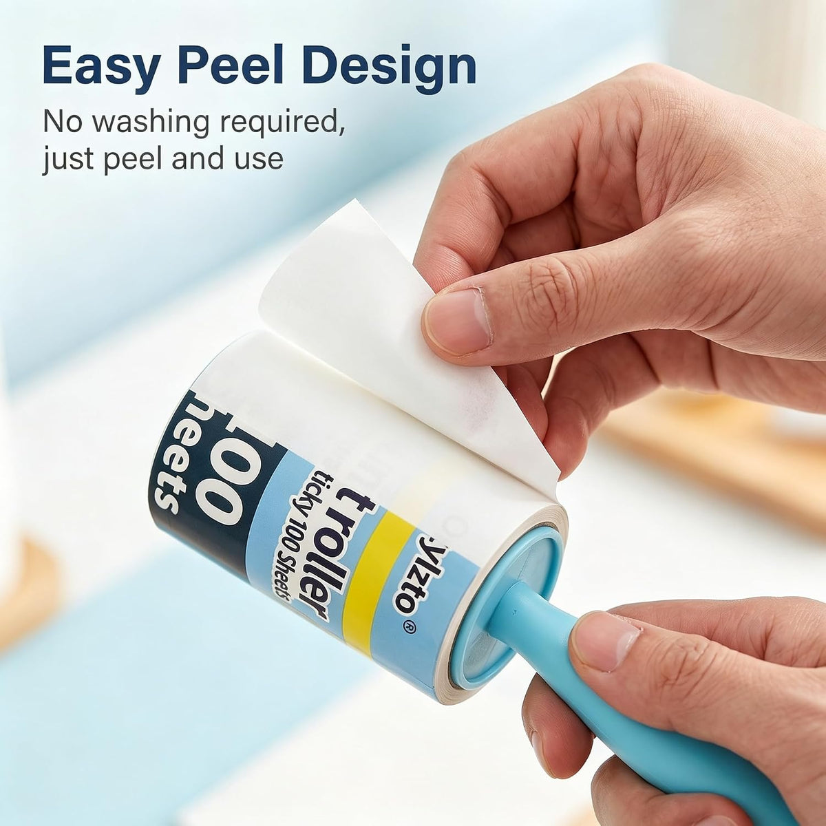 Otylzto 600 Sheets Extra Sticky Lint Rollers for Pet Hair lint Remover