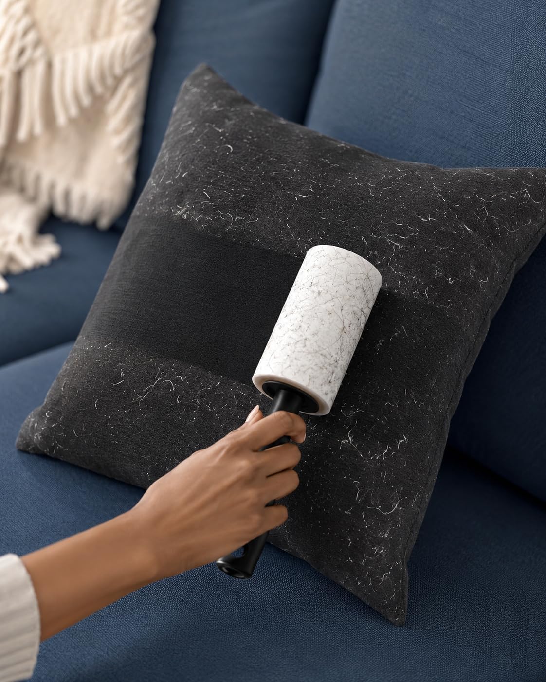 Extra-Sticky Lint Rollers for Pet Hair, 5 Rolls, 300 Sheets