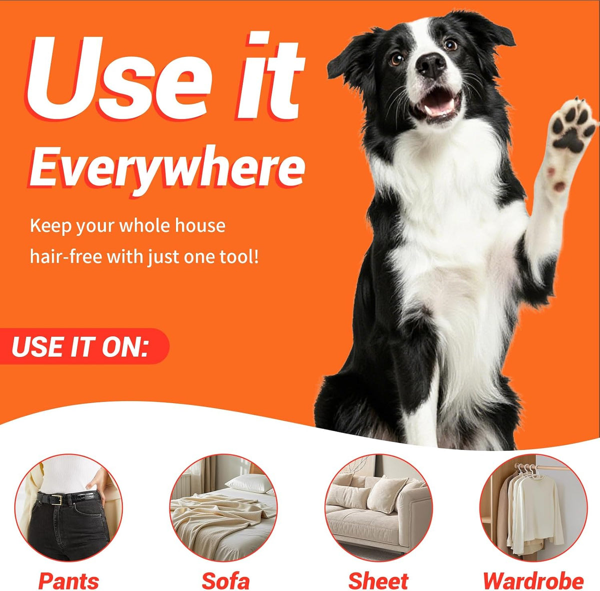 Lint Roller 220 Sheets with 2 Handle, Lint Rollers for Pet Hair Extra Sticky,Pet Hair Remover for Laundry, Lint Rollers for Pet Hair on Clothes, Furniture & Car - Dog & Cat Hair Removal Tool