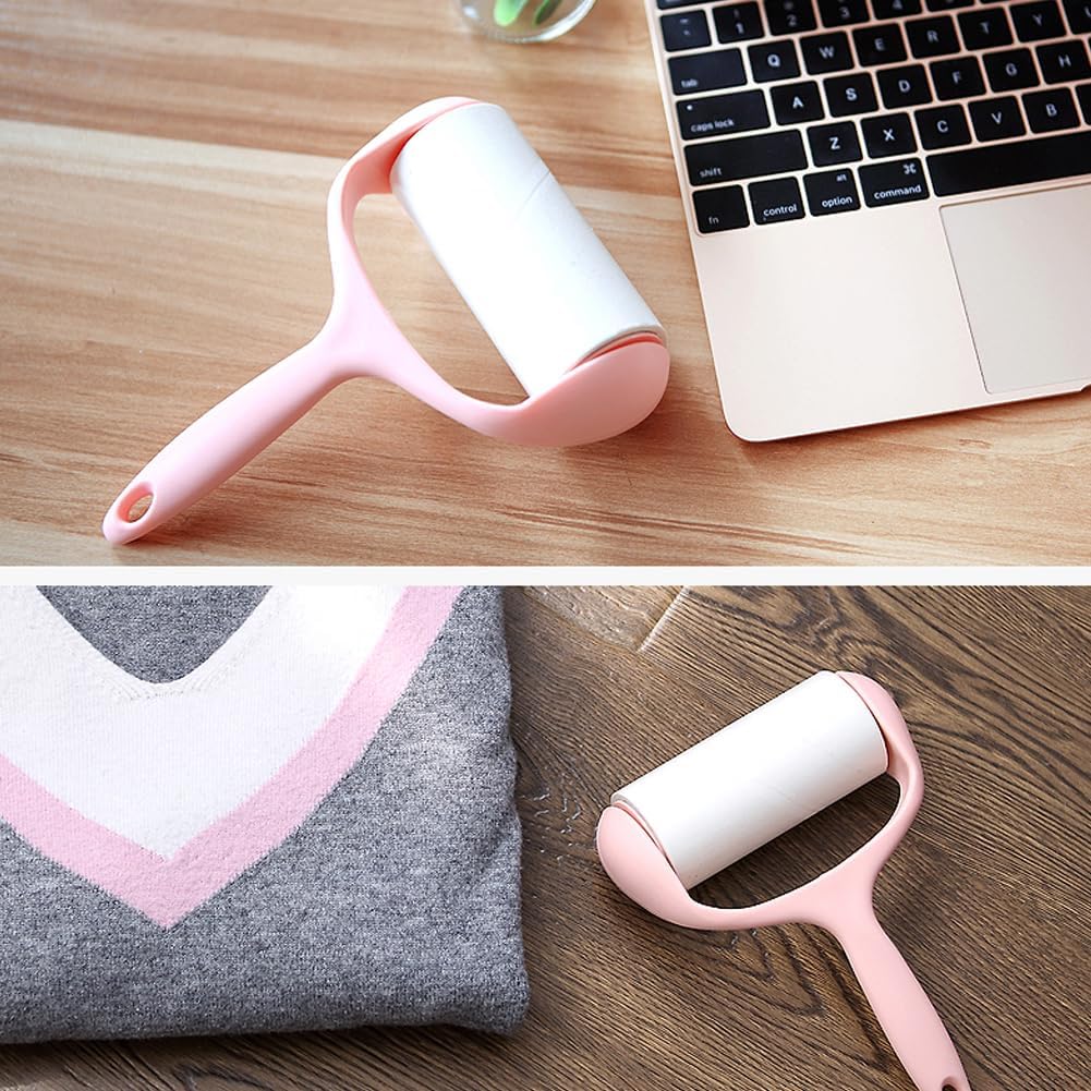 Lint Roller, 9 Refills 540 Sheets, Pet Hair Remover Kit for Clothes Carpet