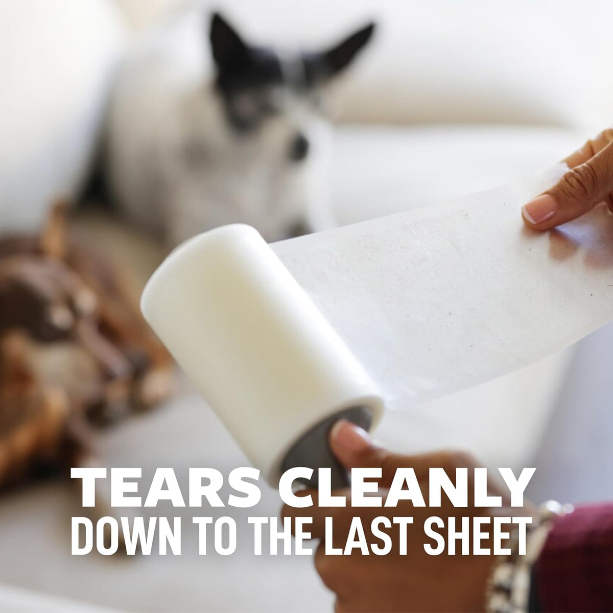 Scotch-Brite Pet Hair Extra Sticky Lint Roller,420 Sheets Total, 6 Pack