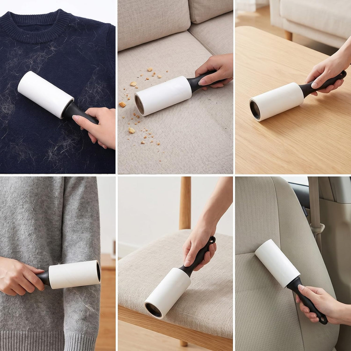 Lint Roller for Pet Hair, 960 Sheets, 4 Handles & 16 Refills