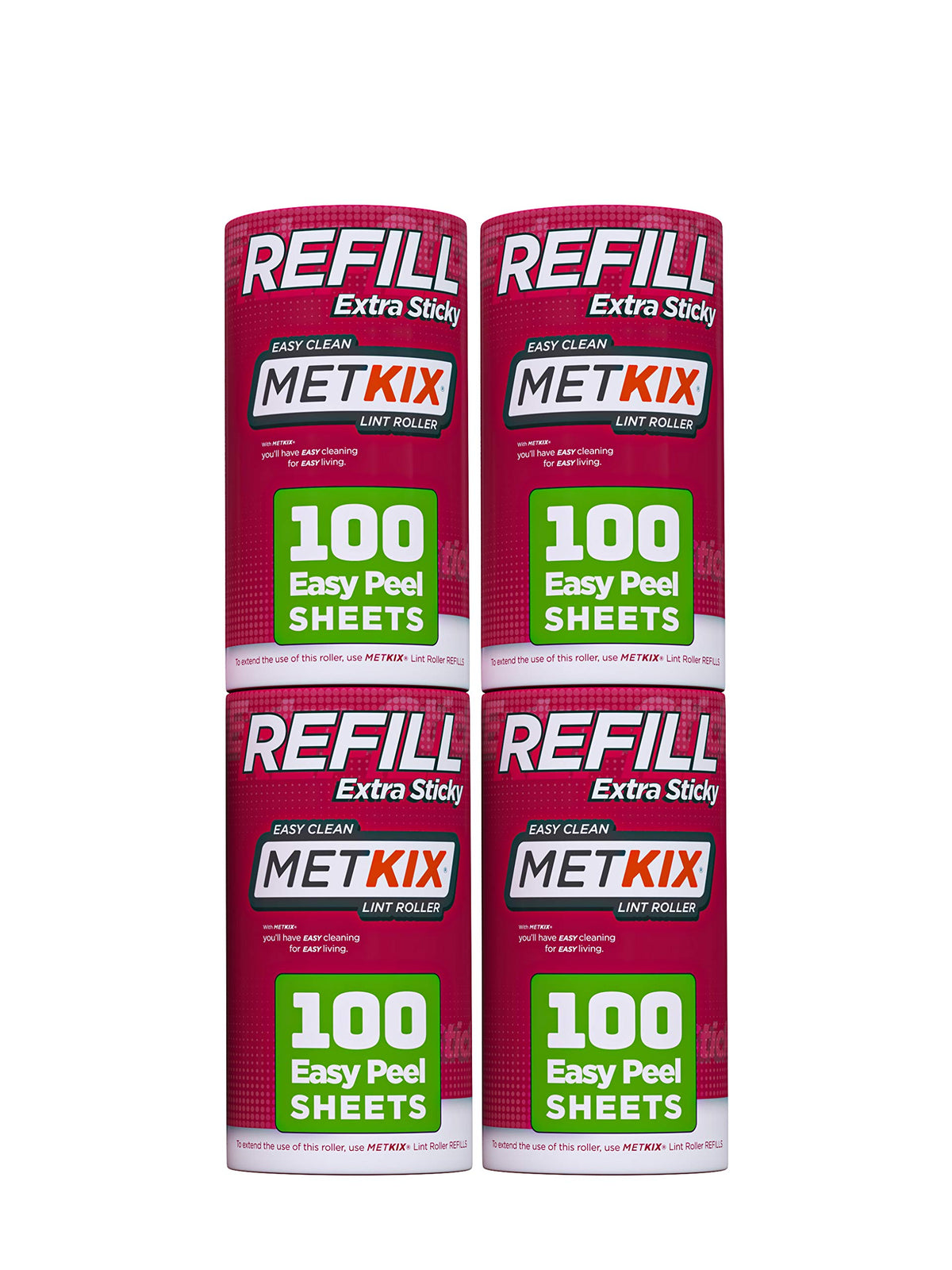 Lint Rollers for Pet Hair Extra Sticky | Protective Covers | Mega 600 Sheets Dog Cat Pet Hair Remover | Lint Roller for Clothes Sofa Bed Carpet and More | Lint Roller Refills